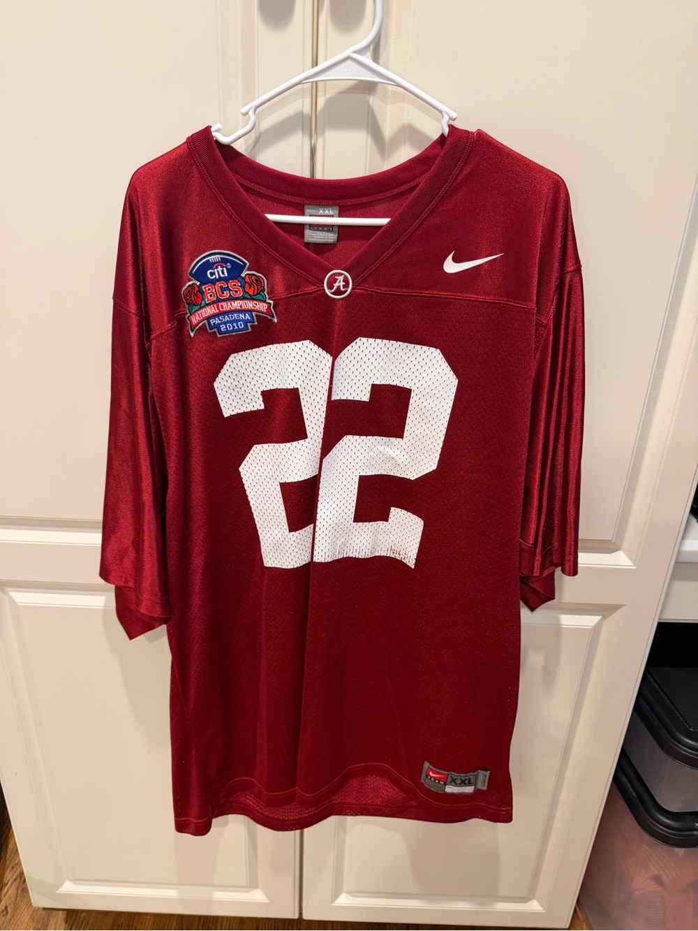 Nike Alabama Crimson Tide Mark Ingram #22 2010 BCS Championship Jersey XXL